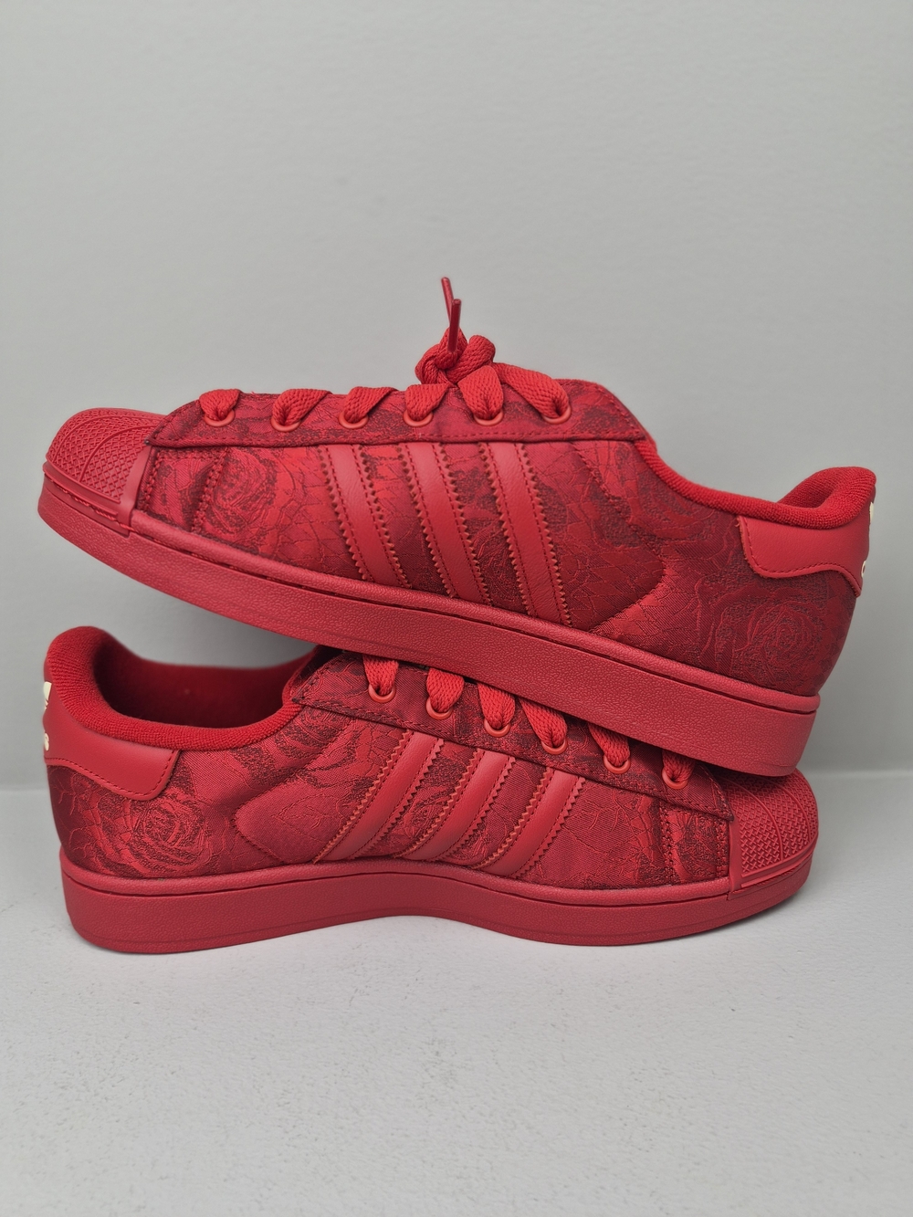 adidas Superstar II Low Top Lace Up Better Scarlet/Wonder White IH9302 2025 Mens - Picture 4 of 11